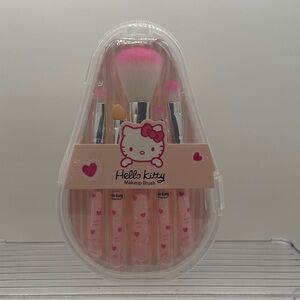 5/$50 🍁 Hello Kitty Pink Heart Makeup Brush Collection
